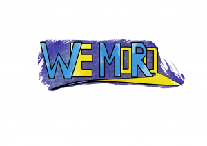 Scritta WEMORO, logo dell'omonimo giornale degli studenti