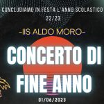 Ritaglio della locandina del concerto di fine anno