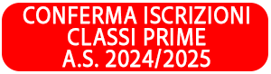 Pulsante conferma iscrizioni classi prime a.s. 2024/2025