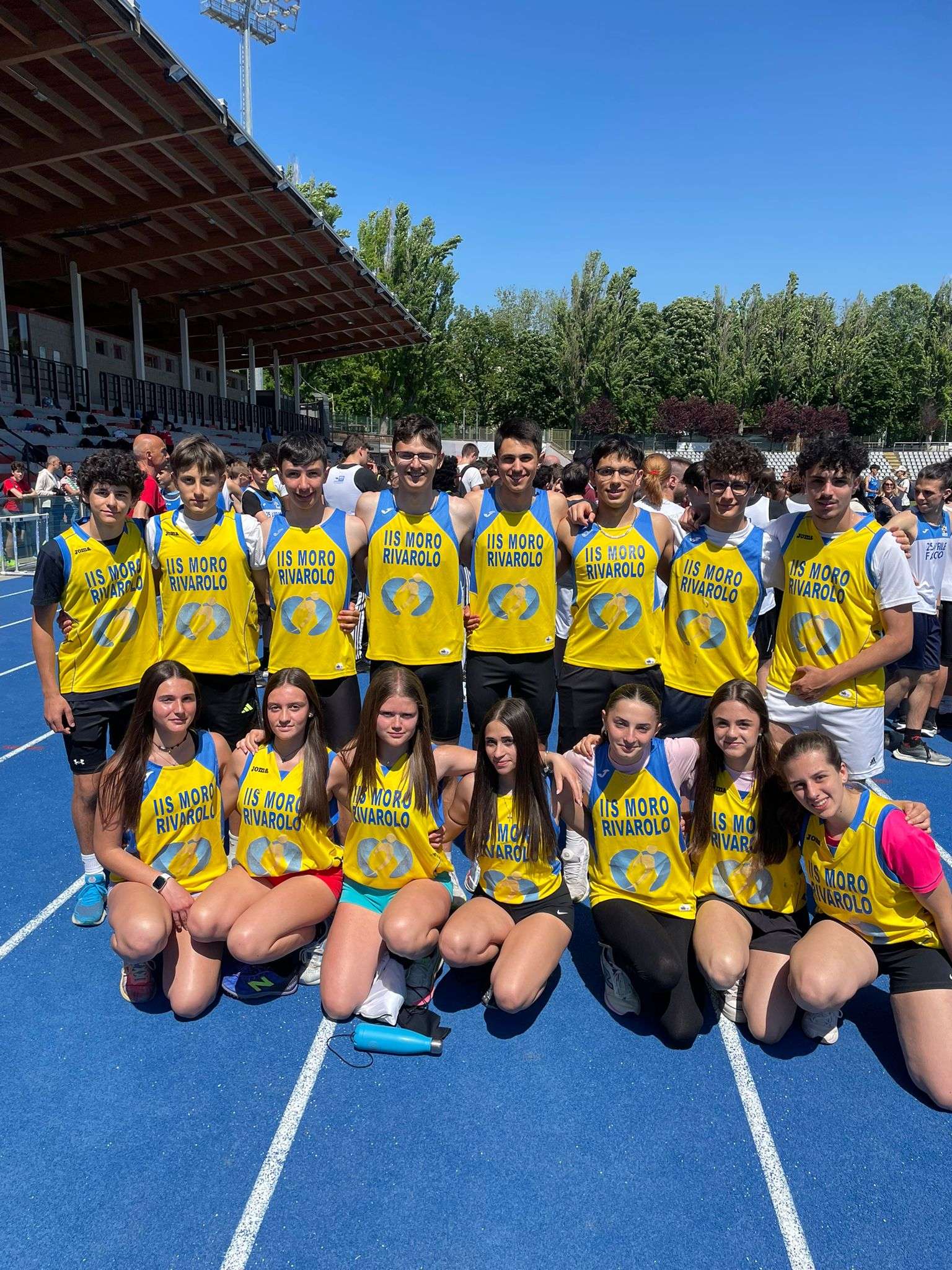 Gli atleti del Moro ai Giochi della Gioventù