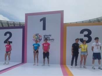 Vittoria alla finale dei 110 metri ostacoli ai Giochi della Gioventù